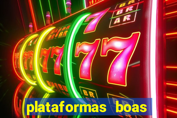 plataformas boas para jogar fortune tiger